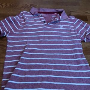 Men’s banana republic striped polo size small
